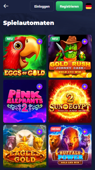 Mobiles Online Spielen bei Joo Casino