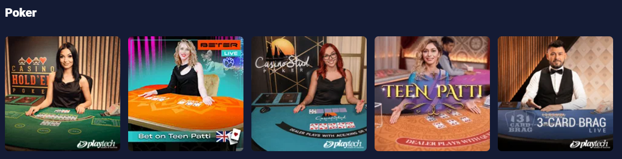 Joo Casino LIve Poker